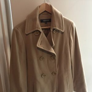 Camel pea coat